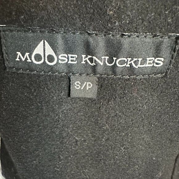 Rare 𝅺NWT Moose Knuckles Military Style Warm Bomber Jacket, Size S - Picture 9 of 9